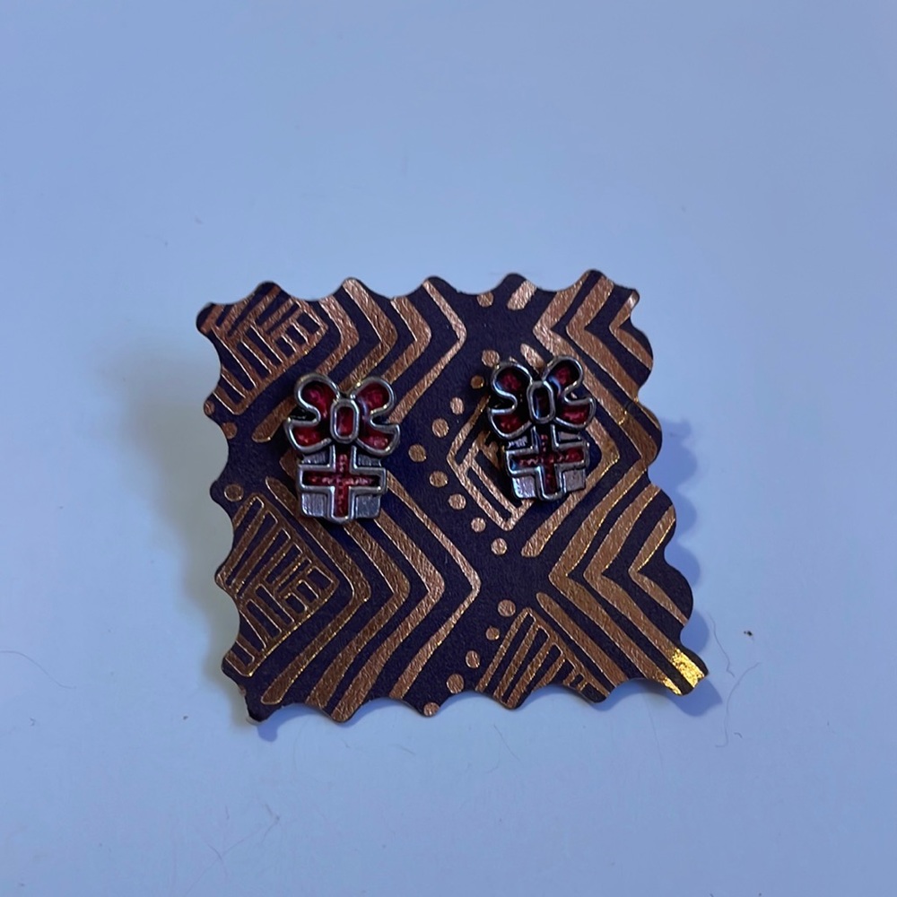 Christmas Present Christmas Earrings